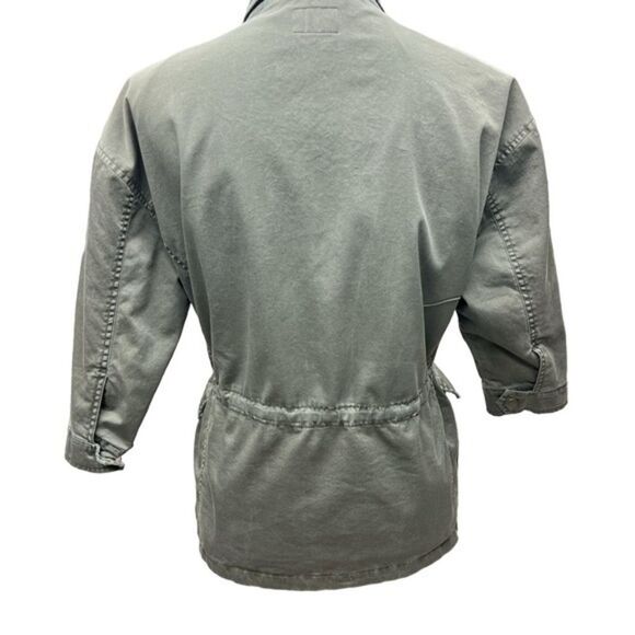 Anthropologie Hudson Jeans Sienna Anorak Jacket in Rustic Peridot‎ Size S - Picture 8 of 14